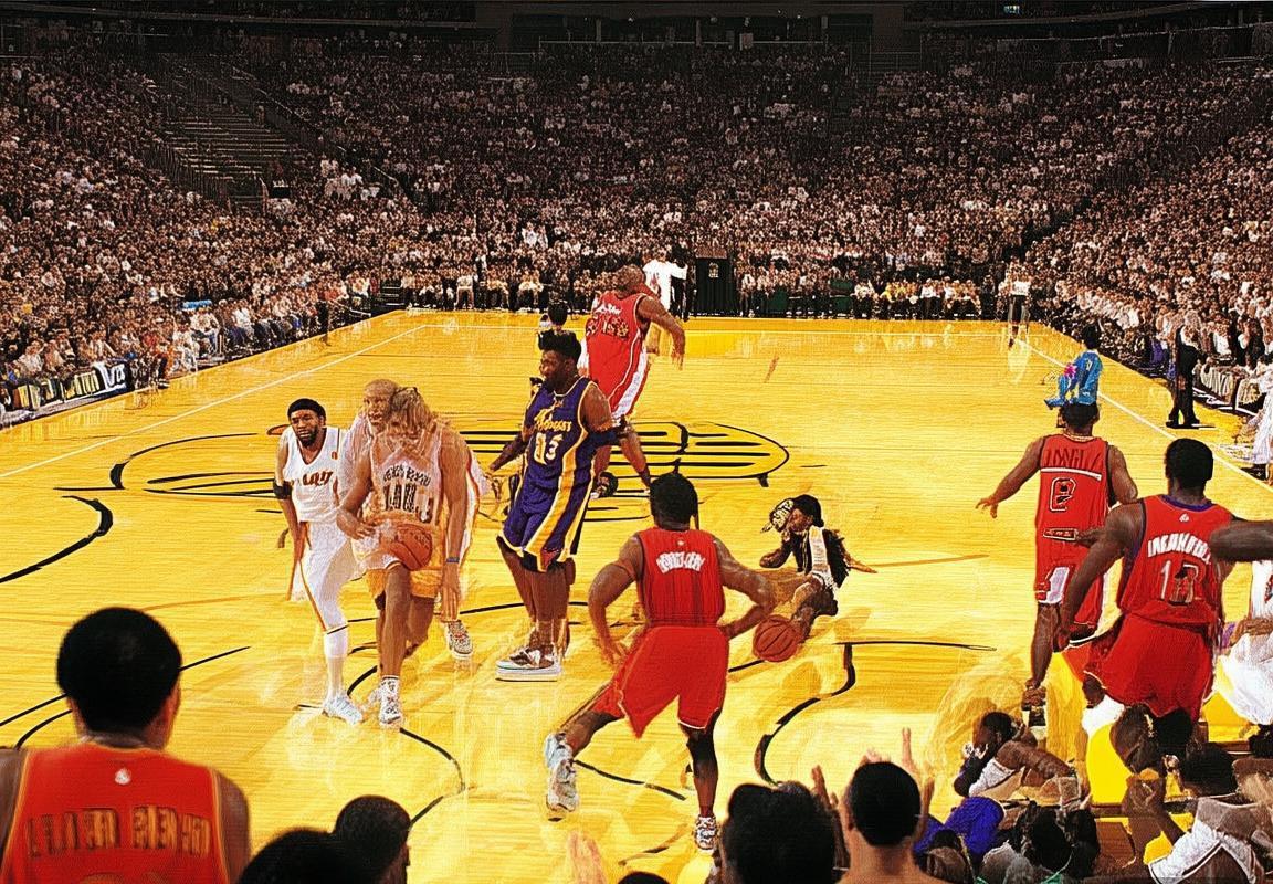 2003年NBA湖马大战:巅峰对决与NB