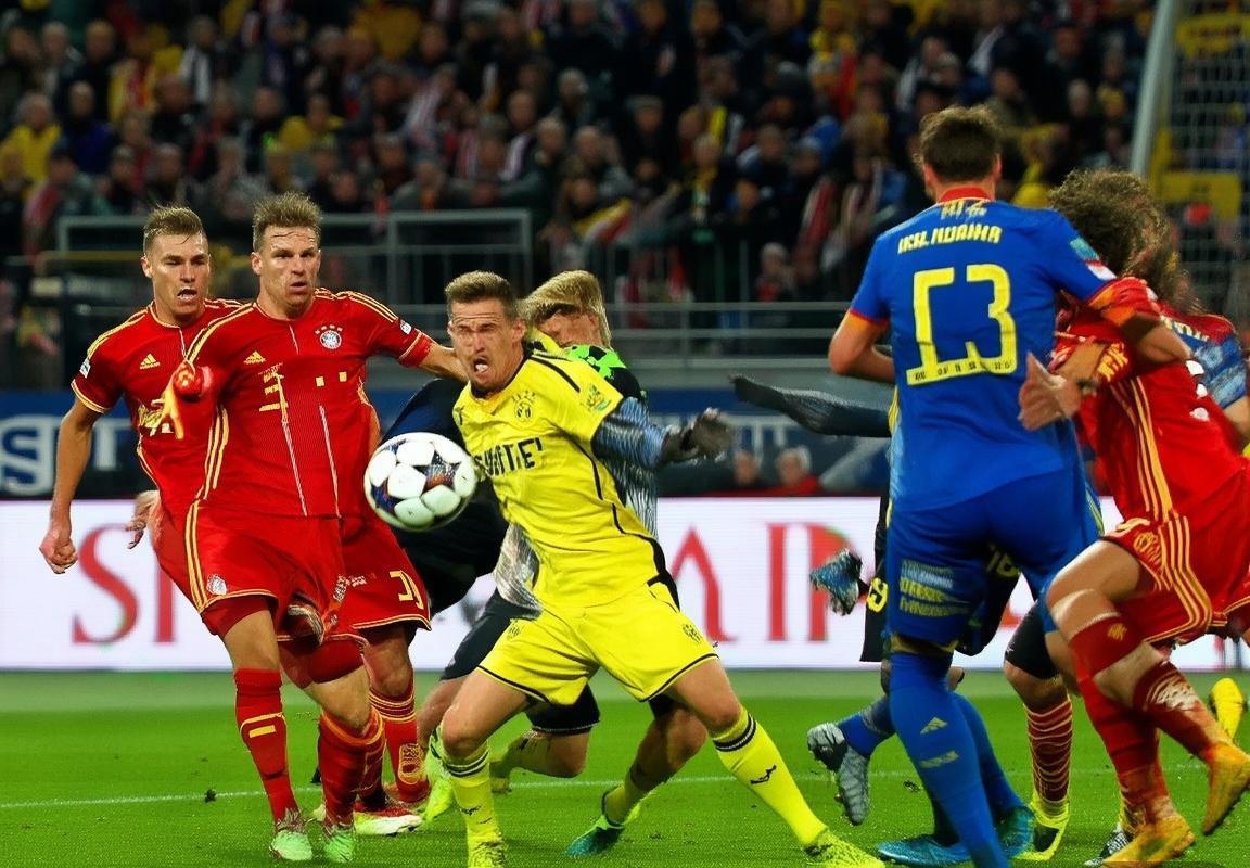 2015德甲巅峰对决：拜仁多特安联之巅火花四溅(图3)